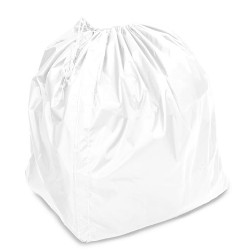 Royal Basket® 10 Bushel Nylon Bag with Drawstring, White